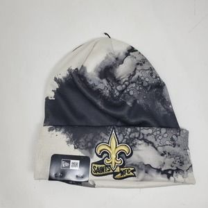 New Era 2022 Sideline Ink Dye Cuffed Knit Hat - New Orleans Saints